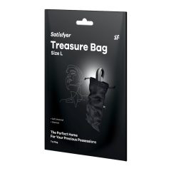   Satisfyer Treasure Bag L - torba do przechowywania zabawek erotycznych - średnia (czarna)