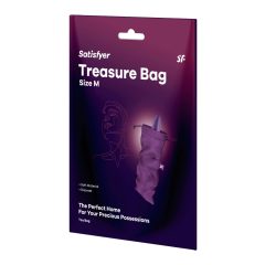   Satisfyer Treasure Bag M - torba do przechowywania zabawek erotycznych - średnia (fioletowa)