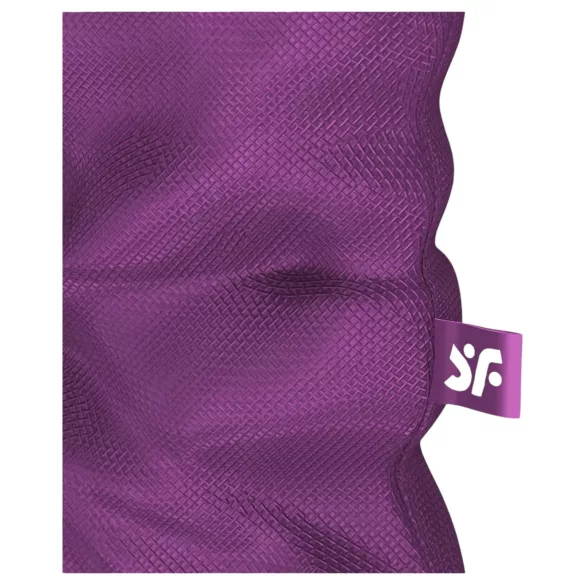 Satisfyer Treasure Bag L - dyskretna torba do przechowywania - średnia (fioletowa)