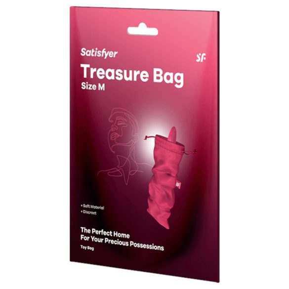 Satisfyer Treasure Bag M - średnia torba do przechowywania (różowa)