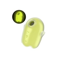   Satisfyer Glowing Ghost - świecący stymulator łechtaczki (żółty)