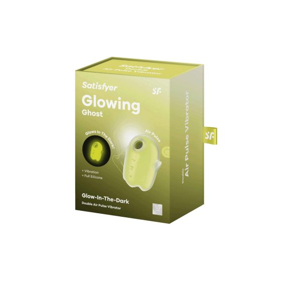 Satisfyer Glowing Ghost - świecący stymulator łechtaczki (żółty)
