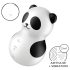 Satisfyer Pocket Panda - stymulujący masażer łechtaczki (czarny)