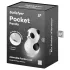 Satisfyer Pocket Panda - stymulator łechtaczki z falami powietrza - czarny