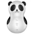 Satisfyer Pocket Panda - stymulator łechtaczki z falami powietrza - czarny