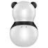 Satisfyer Pocket Panda - stymulator łechtaczki z falami powietrza - czarny
