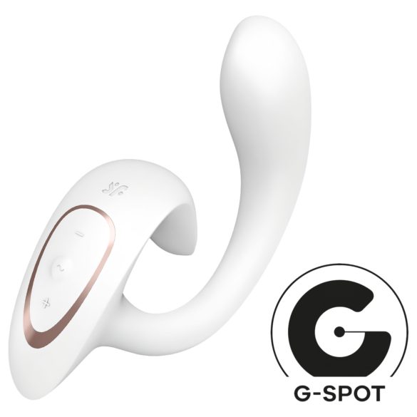 Satisfyer G for Goddess 1 - wibrator do punktu G i łechtaczki (biały)