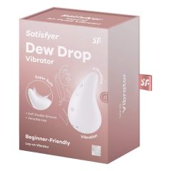  Satisfyer Dew Drop - wodoodporny wibrator łechtaczkowy z możliwością ładowania (biały)