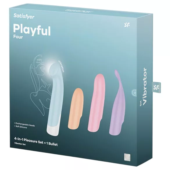 Satisfyer Playful Four - zestaw wibratorów