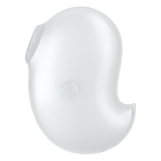 Satisfyer Cutie Ghost - bezprzewodowy stymulator łechtaczki z falami powietrza (biały)
