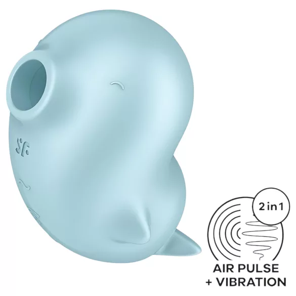 Satisfyer Sassy Seal - stymulator łechtaczki na fale powietrzne - turkusowy
