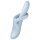 Satisfyer Heat Flex 4 - podgrzewany wibrujący stymulator łechtaczki (srebrny)