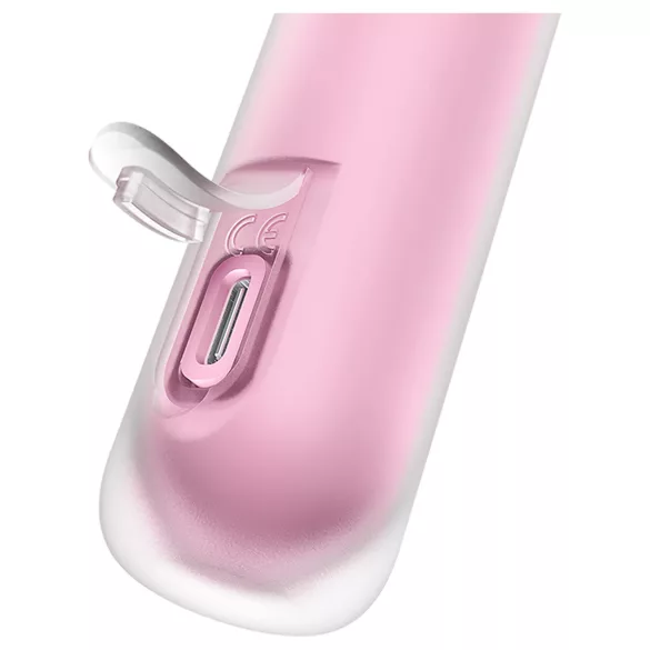 Satisfyer First Kiss - stymulator łechtaczki z falami powietrza (różowy)