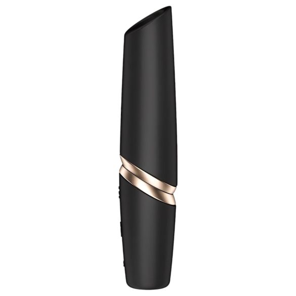 Satisfyer Idealny Pocałunek - wibrator do ust (czarny)