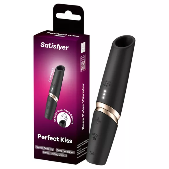 Satisfyer - wibrator do łechtaczki - mini - czarny
