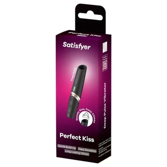 Satisfyer - wibrator do łechtaczki - mini - czarny