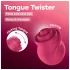 Satisfyer Tongue Twister - wibrator do łechtaczki z rotującym językiem - różowy