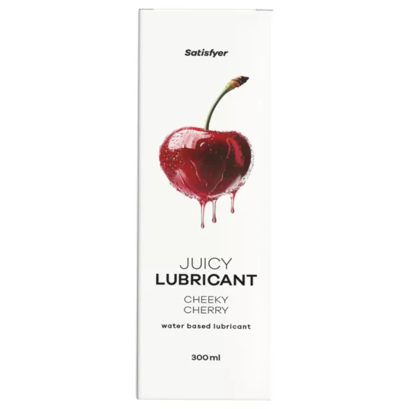 Satisfyer - lubrykant nawilżający - smak wiśniowy - 300 ml