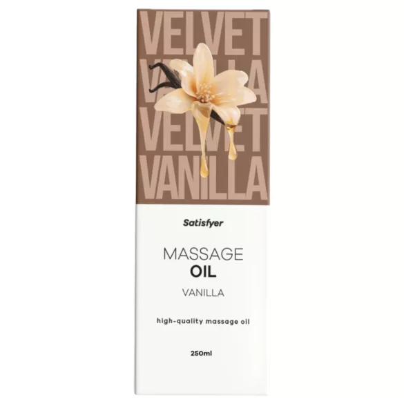 Satisfyer - olejek do masażu - wanilia - 250 ml