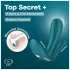 Satisfyer Top Secret+ - wibrujący stymulator noszony w bieliźnie - zielony