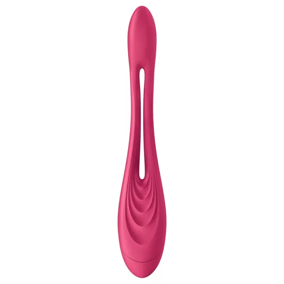 Satisfyer - wibrator dla par - elastyczny - silikon różowy
