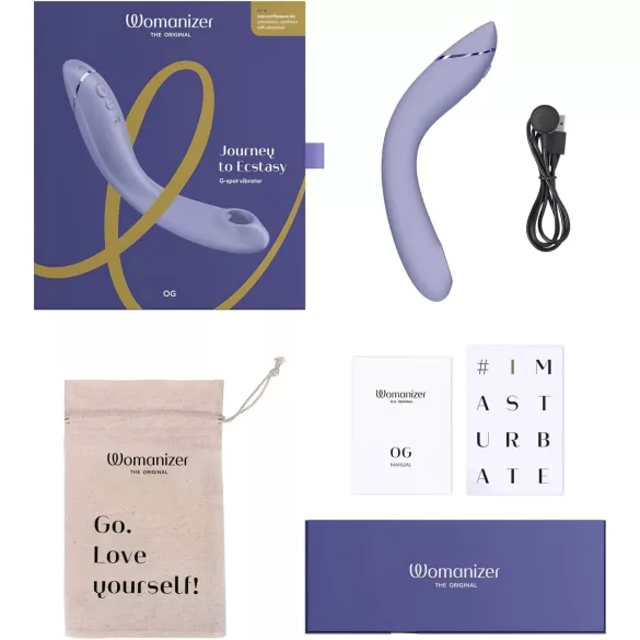 Womanizer OG - wibrujący stymulator łechtaczki i punktu G 2w1