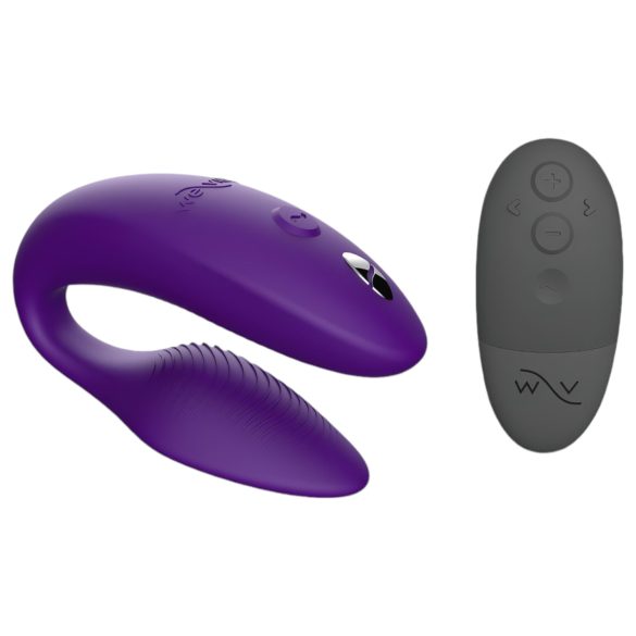 We-Vibe Sync - wibrator dla par - sterowanie aplikacją - akumulator - fioletowy