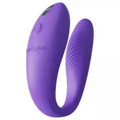   We-Vibe Sync Go - wibrator dla par - sterowanie aplikacją - fioletowy