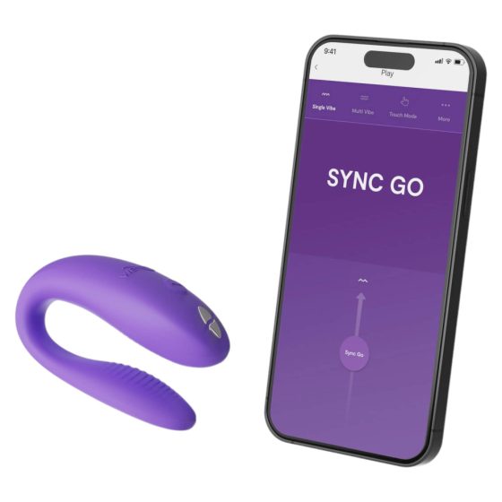We-Vibe Sync Go - inteligentny wibrator z akumulatorem (fioletowy)