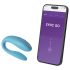 We-Vibe Sync Go - smart wibrator dla par, turkusowy