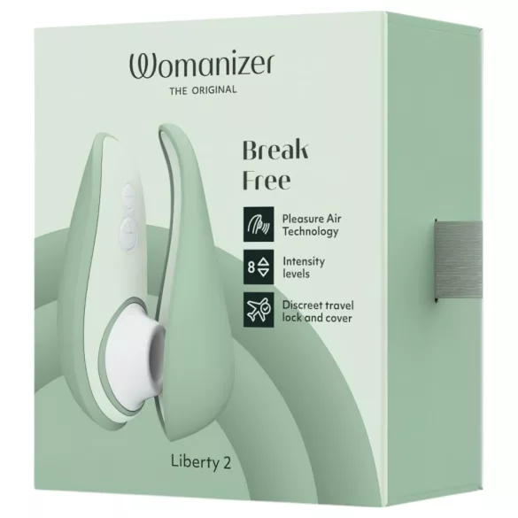 Womanizer Liberty 2 - stymulator łechtaczki na fale powietrzne - akumulatorowy