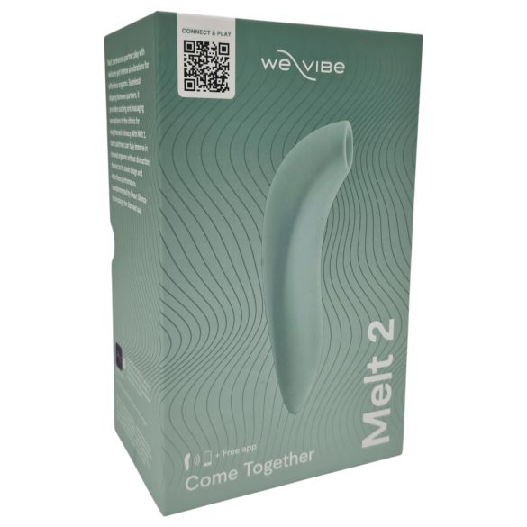 We-Vibe Melt 2 - inteligentny stymulator łechtaczki turkusowy