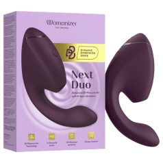 Womanizer Next Duo - 2w1 wibrator punktu G (fioletowy)