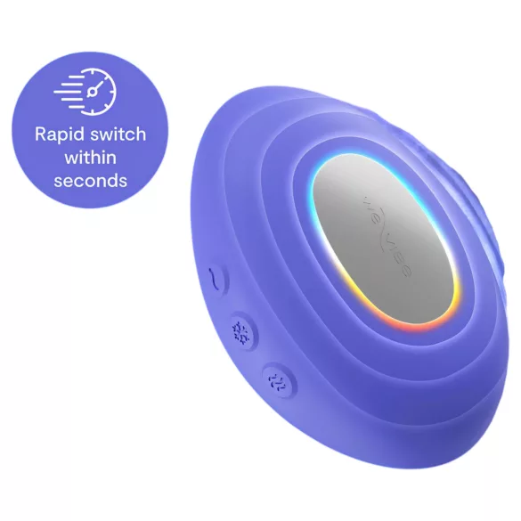 We-Vibe Temp - chłodząco-rozgrzewający wibrator do łechtaczki (niebieski)