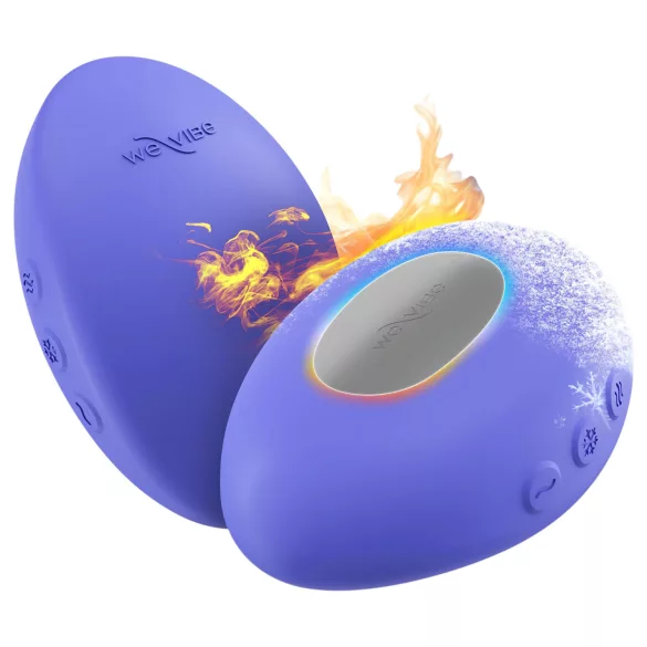 We-Vibe Temp - chłodząco-rozgrzewający wibrator do łechtaczki (niebieski)