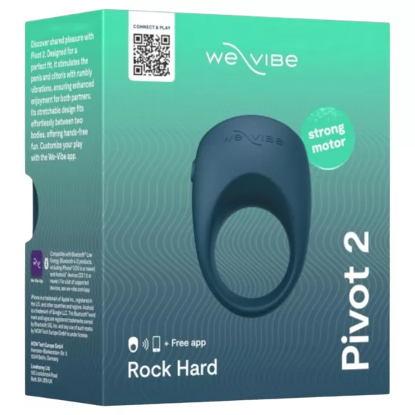We-Vibe Pivot 2 - pierścień wibrujący na penisa - sterowanie smartfonem