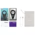 We-Vibe Verge 2 - Pierścień wibrujący na penisa sterowany aplikacją dla mężczyzn (czarny)