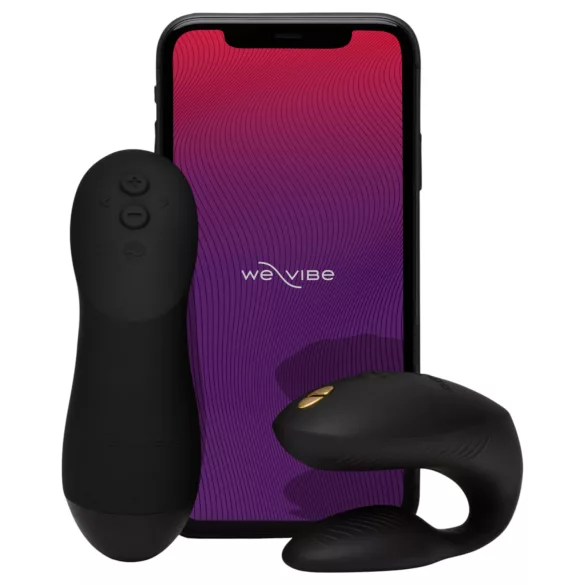 We-Vibe Chorus Pro - inteligentny, zdalnie sterowany wibrator dla par (czarny)