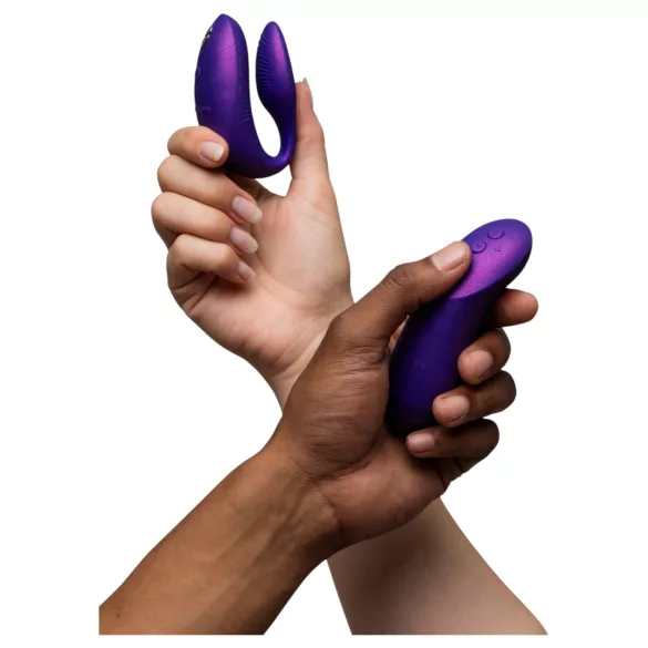We-Vibe Chorus Pro - wibrator dla par sterowany aplikacją i pilotem (fioletowy)