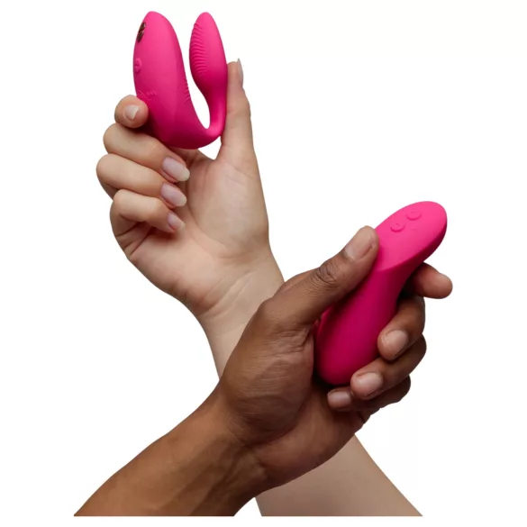 We-Vibe Chorus Pro - wibrator dla par sterowany aplikacją i pilotem (różowy)