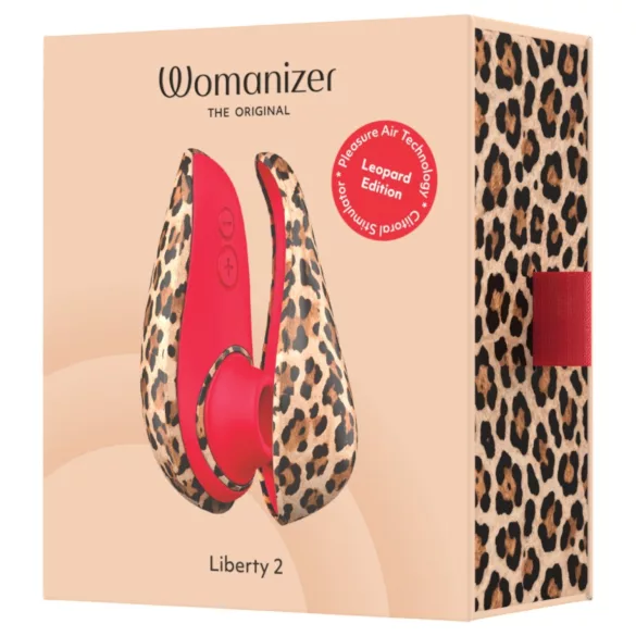 Womanizer Liberty 2 - stymulator łechtaczki na fale powietrzne (panterka)