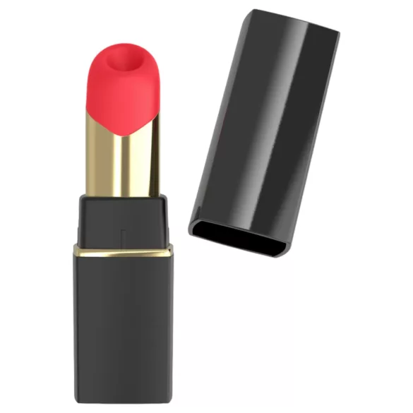 Womanizer Beauty - stymulator łechtaczki na fale powietrzne w kształcie szminki (czarny)