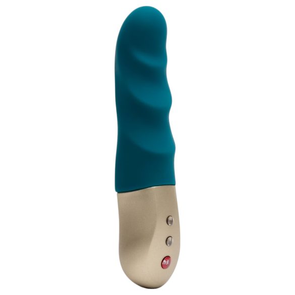 Fun Factory Stronic Petite – żebrowany wibrator (zielony)
