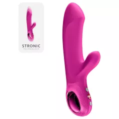   Fun Factory Bi Stronic Embrace - pulsacyjny wibrator z ramieniem łechtaczkowym (różowy)