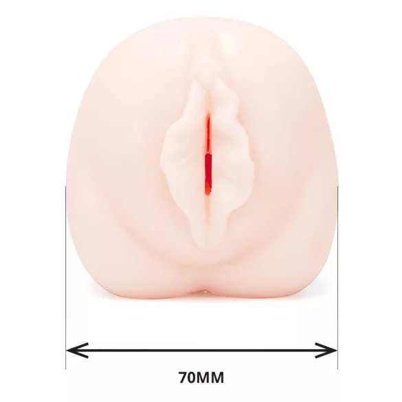TAMASHII Continuous Orgasm - anime sztuczna pochwa masturbator (naturalny)