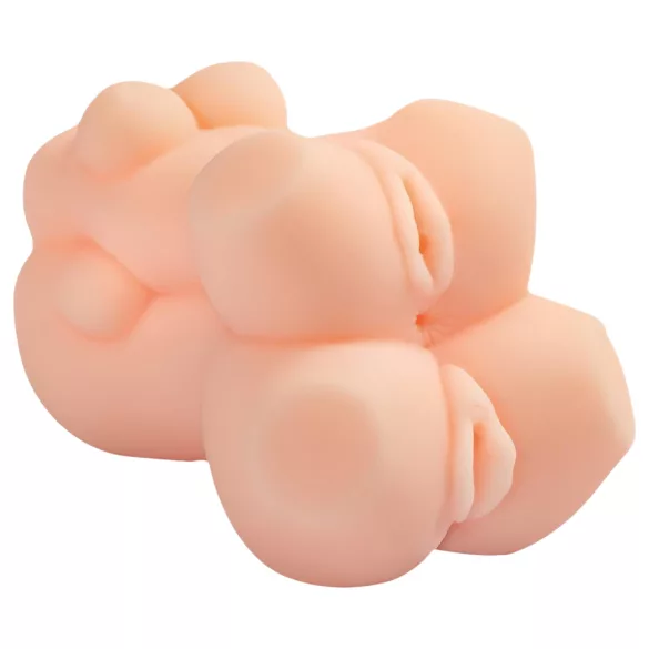 TAMASHII Mother and Daughter - podwójny masturbator hentai w formie pochwy (naturalny kolor)