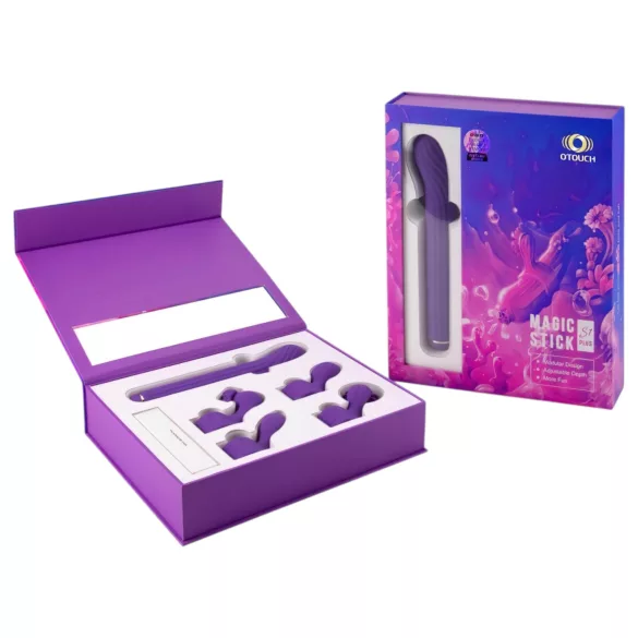 Magic Stick S1 - wibrator wielofunkcyjny - fioletowy