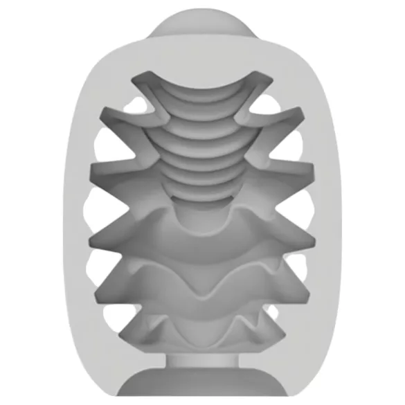 VIBEGGS Candy Curves - jajko wibrujące masturbator - biały