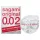 Sagami Original 0.02 - prezerwatywy - ultracienkie - 55mm 3 sztuki