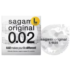 Sagami Original 0,02 L - prezerwatywa - 58 mm - 1 sztuka